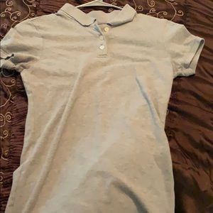 Gray Aeropostale polo